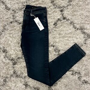 AG farrah high-rise skinny jean. Size 26. Twill. Blue. New with tags.